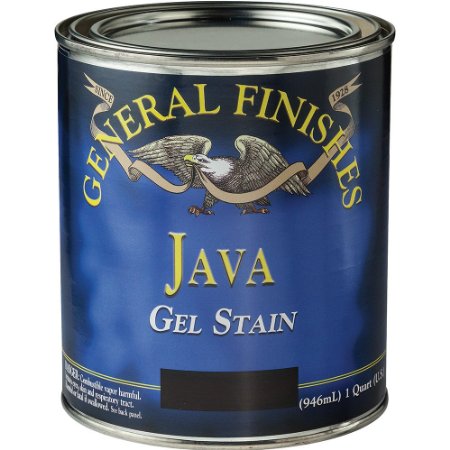 General Finishes JQ Gel Stain, 1 quart, Java