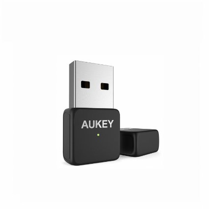 AUKEY Wifi Adapter, 600Mbps Dual Band USB Dongle Support for Win 7/8/8.1/10/XP/Vista