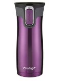 Contigo AUTOSEAL West Loop Stainless Steel Travel Mug with Easy-Clean Lid 16-Ounce Radiant Orchid