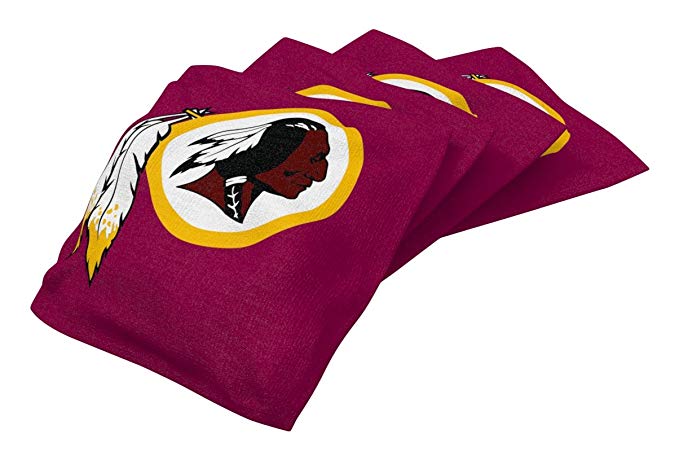 Wild Sports NFL Authentic Cornhole Bean Bag Set (4 Pack)