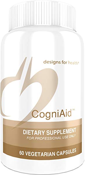 Designs for Health - CogniAid - Herbal Formula for Memory   Mood Support, 60 Capsules