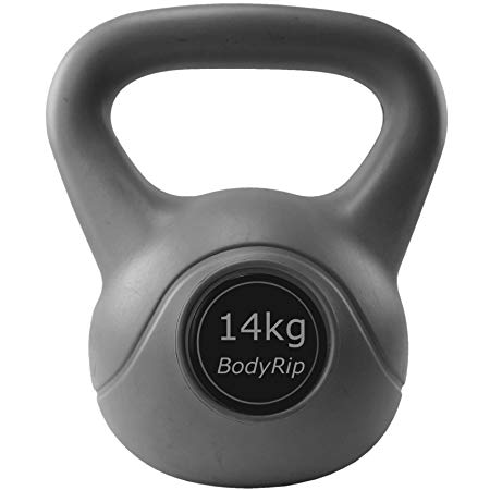 BodyRip PREMIUM PRO Kettlebell in Vinyl Cover | CrossFit, Home Gym, Workout, Exercise, Weight Training, Strength Conditioning
