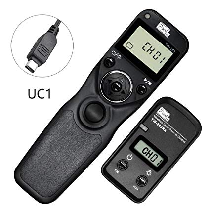 Pixel TW-283/UC1 LCD Wireless Shutter Release Timer Remote Control for Olympus