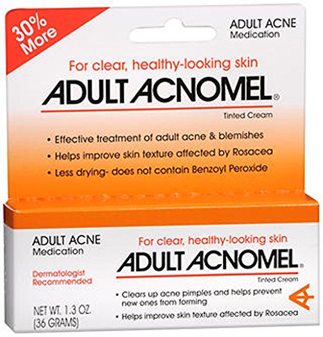 Acnomel adult acne medication cream - 1 Oz