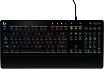 Logitech 920-008085 Prodigy Gaming Keyboard, RGB Backlit, QWERTY International/Italian Layout - Black