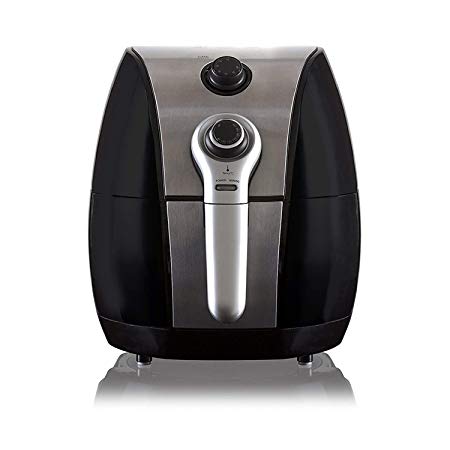 Tower T17022 Air Fryer with 30 Minute Manual Timer, 1500 W, 4.3 Litre, Black