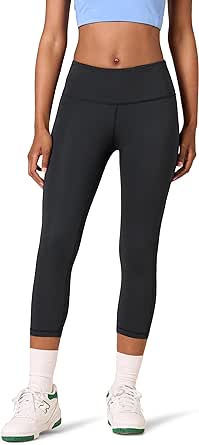 Amazon Essentials Women's Active Sculpt Mid Rise Capri Legging