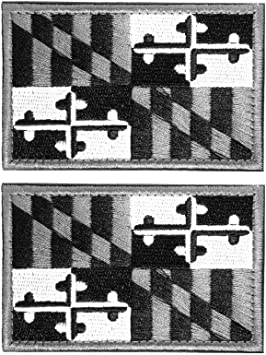 WZT Bundle 2 Pieces Maryland Tactical Flag Patch - Multitan Patch