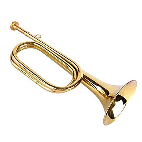 Timiy Brass Army Military Cavalry Scouting Trumpet Bugle