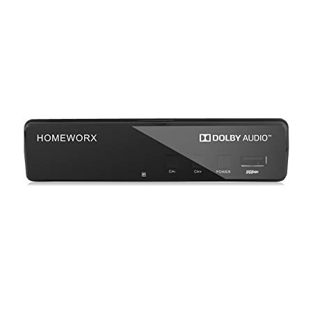 Mediasonic ATSC HDTV Digital Converter Box with TV Tuner and Media Player Function (HW130RN) - Renewed