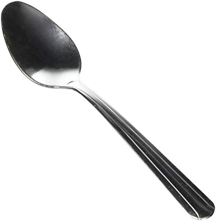 Winco 0014-01 12-Piece Dominion Heavy Weight Teaspoon Set, 18-0 Stainless Steel