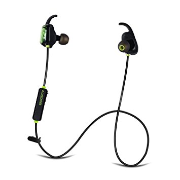 Bluetooth Earbuds, AUSDOM SP007 Bluetooth V4.1 Wireless Sports In-ear Earphones, 7 Hours Music Time, Sweatproof Lightweight Headphones with Mic, Comfortable Earphones for Running Workout Gym