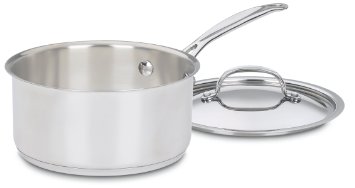 Cuisinart 719-18 Chefs Classic Stainless 2-Quart Saucepan with Cover
