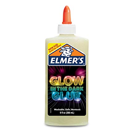 Elmer's Electrifying Glow-in-The-Dark Liquid Glue, Natural (2062231)