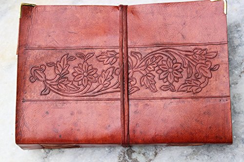Vintage Leather Journal for Writers Artist Professionals Leather Notebook Blank Book
