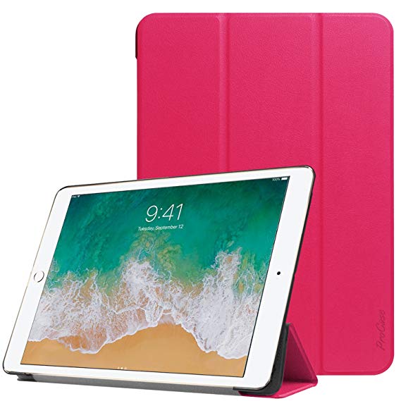 ProCase iPad Air 10.5" (3rd Gen) 2019 / iPad Pro 10.5" Case 2017, Slim Stand Hard Shell Case Smart Cover for 2019 Apple iPad Air10.5 inch / 2017 Apple iPad Pro 10.5 inch –Magenta