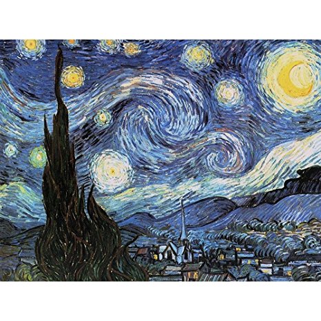 Reeves Paint by Number Artist's Collection, 12 by 16-Inch, Starry Night