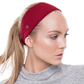 BLOM Original Multi-Style Headband. Perfect for Yoga or Fashion, Workout or Travel. Happy Head Guarantee. Super Comfortable. Designer Style & Quality.