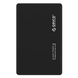 ORICO 2588US3 Tool Free USB 30 External Hard Drive Enclosure for 25 SATA HDD and SSD - Black