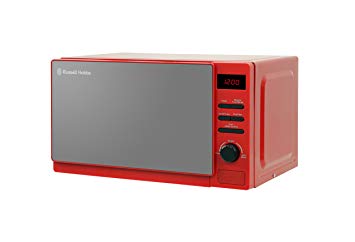 Russell Hobbs RHM2079RSO Rosso 20L Digital 800w Solo Microwave Red