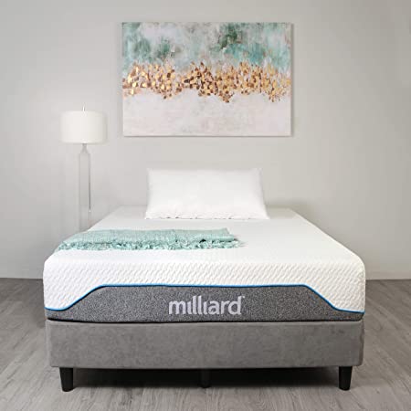 Milliard Memory Foam Mattress 10 inch Firm, Classic Twin