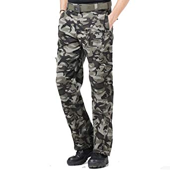 Free Knight Men's Combat Tactical Casual Cargo Trousers Outdoor Sport Army Pants
