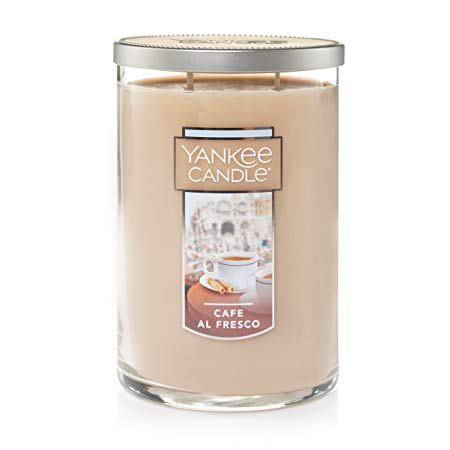 Yankee Candle Large 2-Wick Tumbler Candle, Café Al Fresco