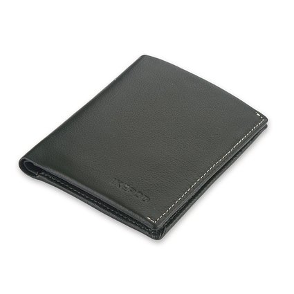 Ikepod Mens Slim Note Wallet  Full-Grain Genuine Leather  Super Slim Bilfold Stitching