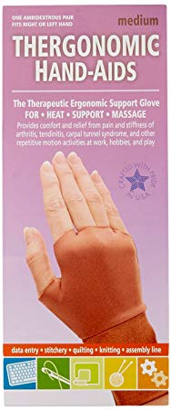 Frank A. Edmunds Hand-Aids Support Gloves, Medium, HA-3 (HA-1003)