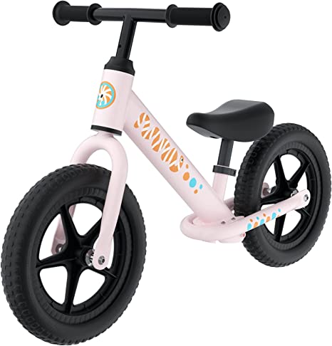 GLAF Kids Balance Bike Toddler Bike for 1 2 3 4 5 Years Old Boys and Girls No Pedal Bike Beginner Kids Sport Balance Bike for Toddlers Training Bike with Adjustable Handlebar and Seat