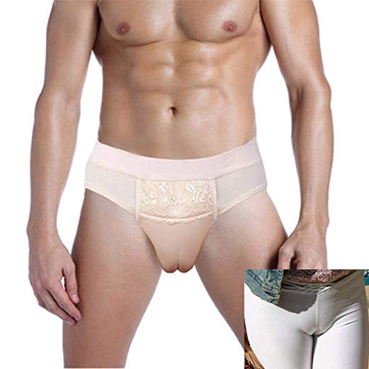 ONEFENG Crossdresser Panties Hiding Gaff Genitals Panty Gay Fake Vagina Underwear Shaping Panty Sex Lingerie Thong Shemale Transgender Lingerie Tights Shorts for Men