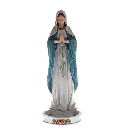 Madonna Rosary Holder, 8 inch