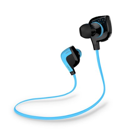 Dacom Wireless Bluetooth V41 Sports Jogger Runner Stereo Earphones for Smartphones Blue