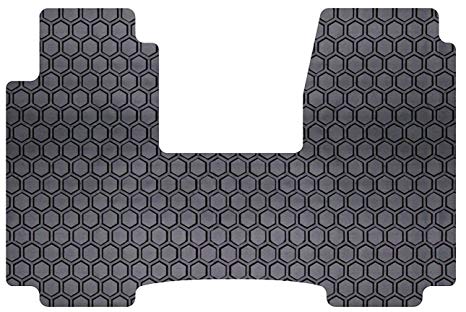 Intro-Tech BM-667-RT-B Hexomat Front Row 1 pc. Custom Fit Auto Floor Mat for Select BMW i3 Models - Rubber-Like Compound, Black