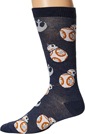 STAR WARS mens 2 Pack Crew Socks