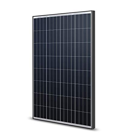 Renogy 100 Watt 12 Volt New Monocrystalline Solar Panel(Black)