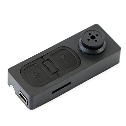 Bybest SKN006 Mini Hidden Camera Button Camcorder Video Recorder Security DVR with Audio Function