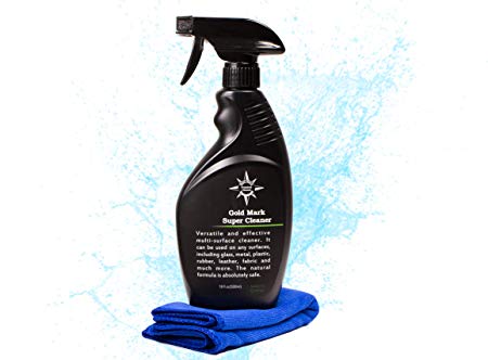 New! Gold Mark Super Cleaner - Multifunctional Upholstery Cleaner for Car&Home - Premium Quality - Safe&Effective - Ready-to-Use All Purpose Cleaner - Launch Offer