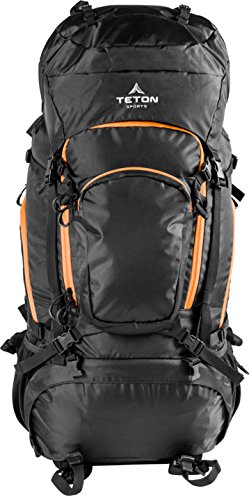 TETON Sports Grand 5500 Backpack; Ultralight Backpacking Gear; Hiking Backpack for Camping, Hunting, Mountaineering, and Outdoor Sports; Free Rain Cover Included