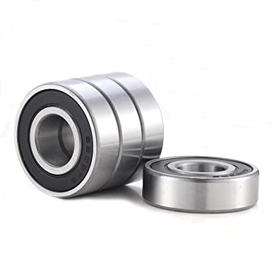 4 Pack 6203-2RS Bearing 174012MM Ball Bearing Pre-Lubricated Double Seal Deep Groove Ball Bearing