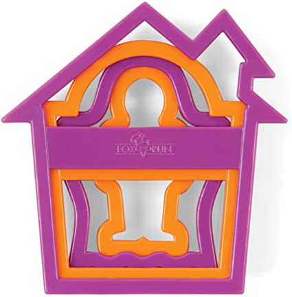 Fox Run 3668 Nesting Halloween Cookie Cutters, 1.5 x 4.5 x 7.5 inches, Multicolored