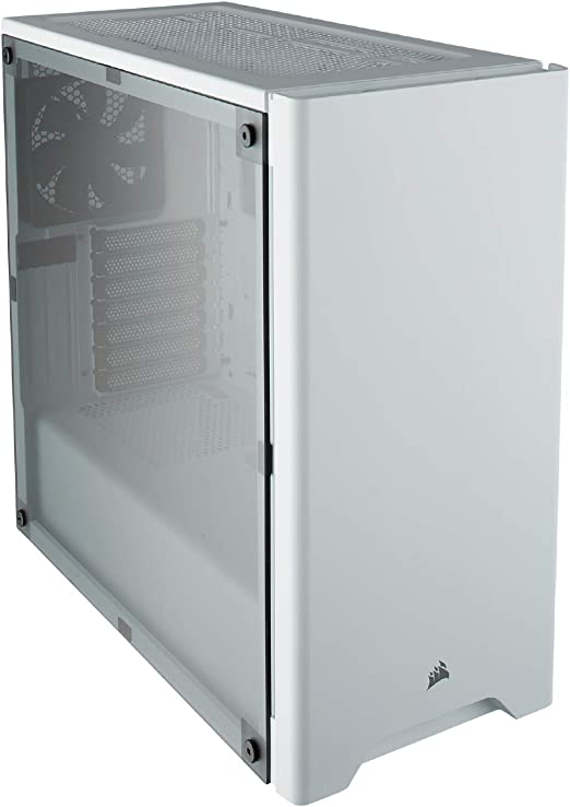 CORSAIR CARBIDE 275R Mid-Tower Gaming Case, Window Side Panel- White - CC-9011131-WW