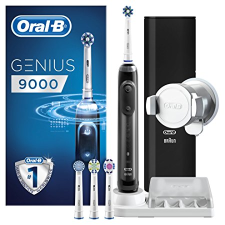 Oral-B GENIUS 9000 Black Electric Toothbrush Braun