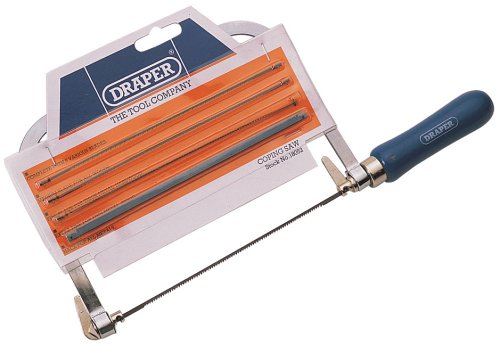 Draper 18052 Coping Saw Frame With 5 Blades