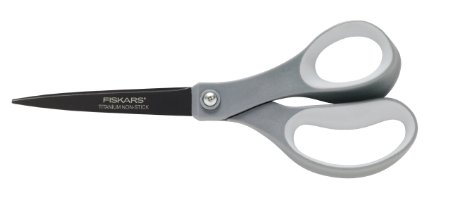 Fiskars 8 Inch Non-stick Titanium Softgrip Scissors