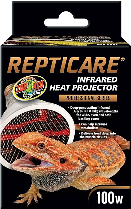 Zoo Med ReptiCare - Infrared Heat Projector - 100 W