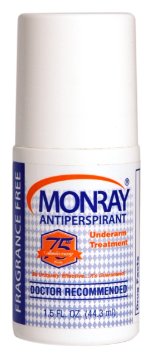 Monray Antiperspirant Strongest USA Produced Without a Rx Clinical Strength & Assured