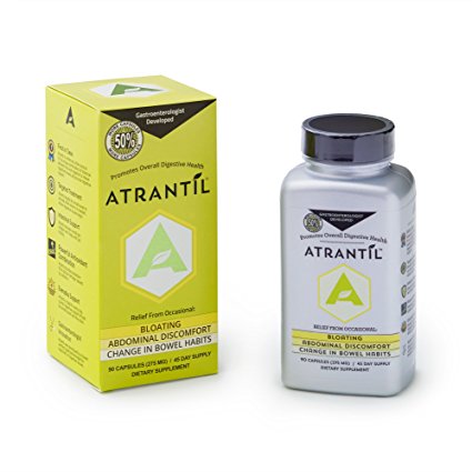 Atrantil (90 Clear Caps): Bloating, Abdominal Discomfort, Change in Bowel Habits, and Everyday Digestive Health
