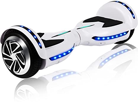 SISIGAD Hoverboard, Hoverboard for Kids Ages 6-12, 6.5 Two-Wheel Self Balancing Hoverboard with Bluetooth Speaker