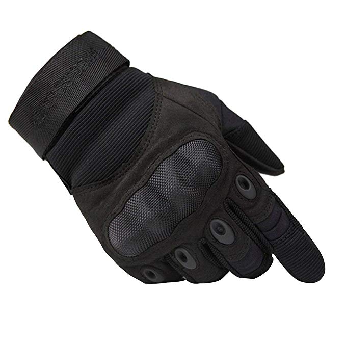 FREE SOLDIER Tactical Gloves for Men Military Hard Knuckle Full Finger Gloves Armor Gloves